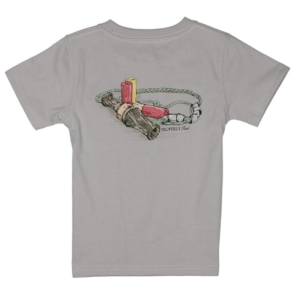 Mossy Oak The Call SS- Ice Grey