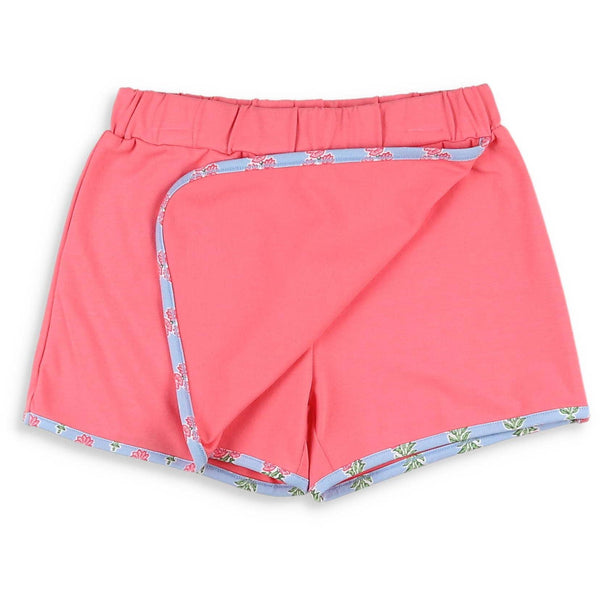 Coral Bouquet Skort Set