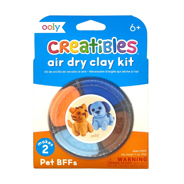 Air Dry Clay BFFs Kit- Pet Pals (Set of 4 Color)