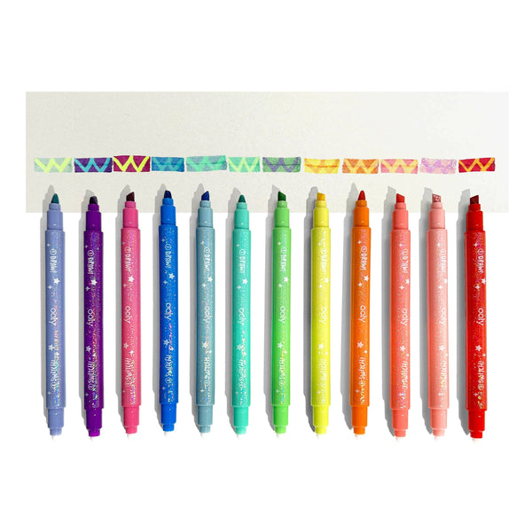 Switch-eroo! Sparkle Color Changing Markers- Set of 12