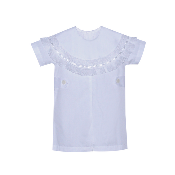 Dawson Romper- White