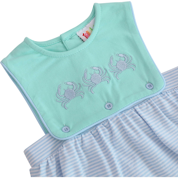 Crab Embroidery Bubble