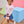 Pleated Mini Skirt- Denim