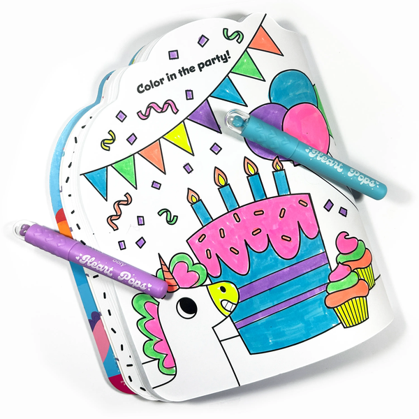 Heart Pops Neon Highlighters- Set of 6