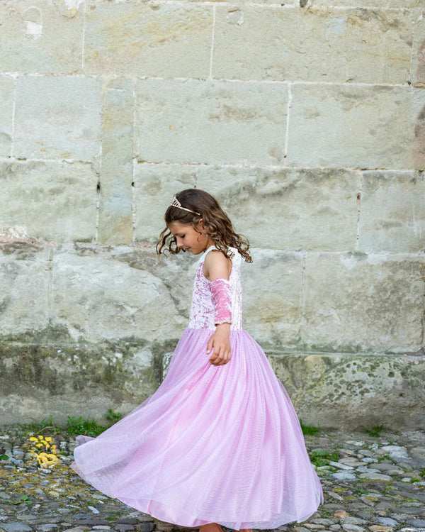 Velvety Soft Sleeping Sweetheart Princess Gown with Arm Warmers Velvety Soft Sleeping Sweetheart Princess Gown with Arm Warmers