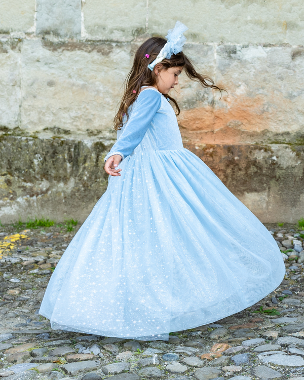 Velvety Soft Princess Dress- Sisters Forever