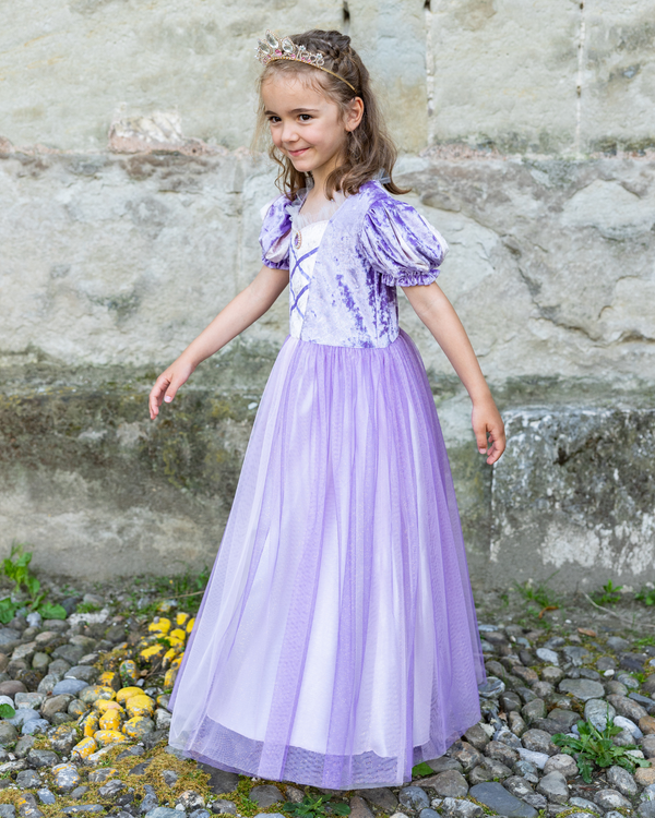 Velvety Soft Princess Dress- Once Upon a Tower