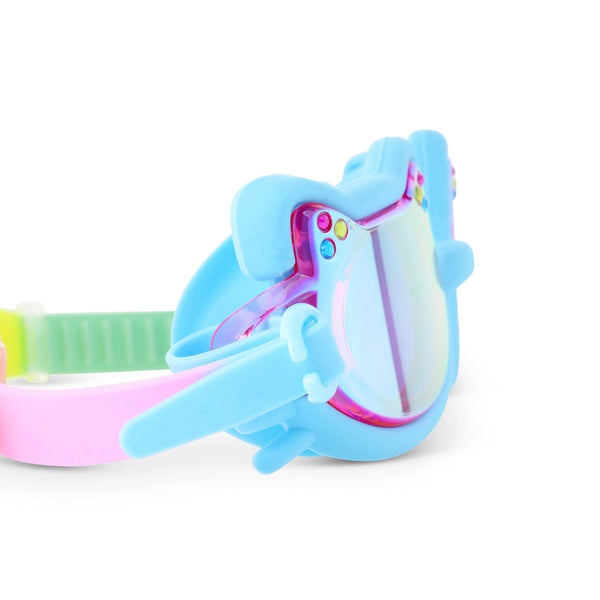 Flexi Feline Cat Swim Goggles- Pouncy Blue