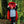 Triceratops Hooded Cape- Red