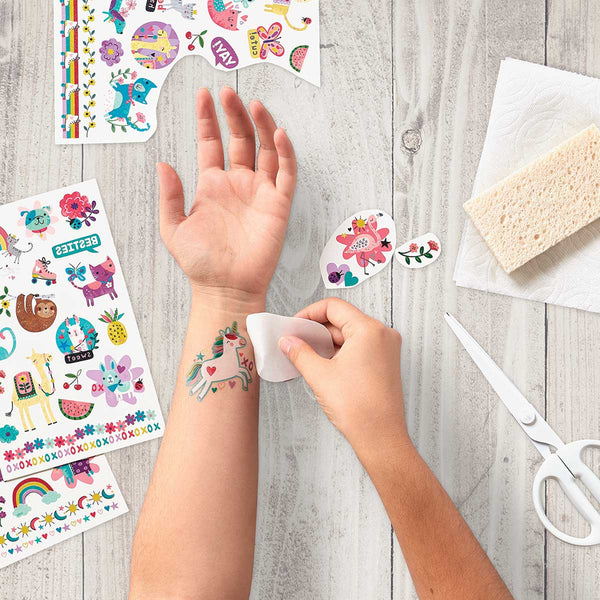 Tattoo Palooza: Temporary Tattoos- Dino. Days (3 Sheet Set)