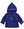 Fleece Jacket Wrap Close- Navy