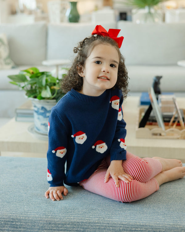 Crew Neck Sweater- Santa