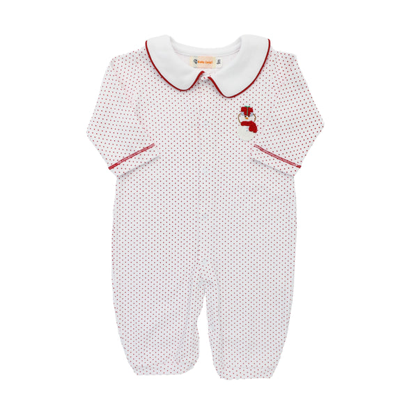 Crochet Snowman Surprise Romper