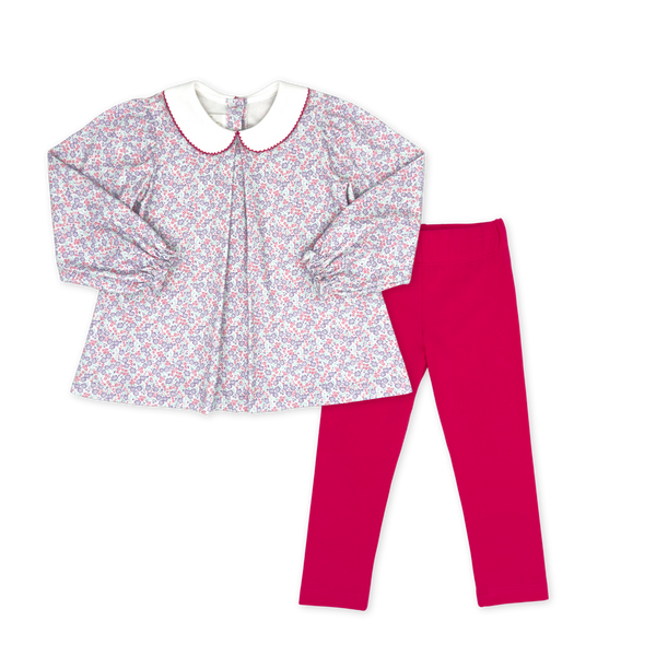 Caroline Legging Set- Sweet Pea Floral