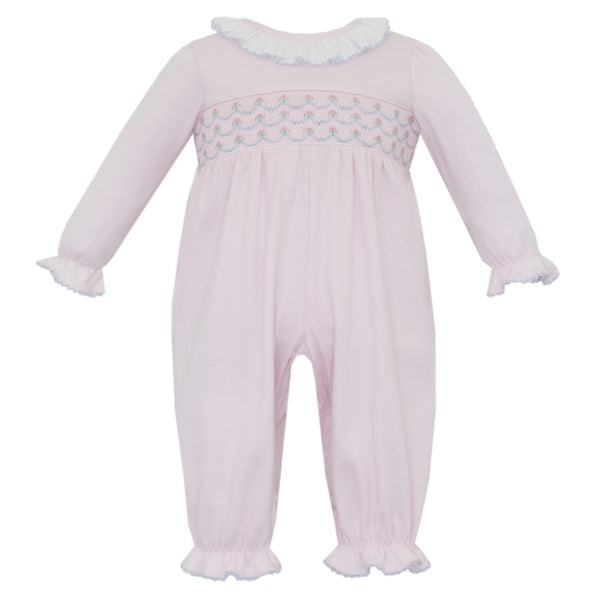 Ellie Knit Romper- Pink