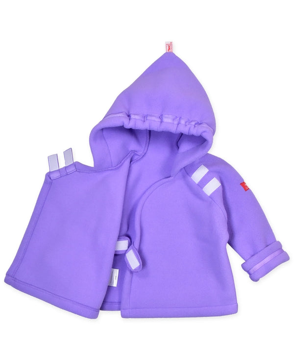 Fleece Jacket Wrap Close- Lavender