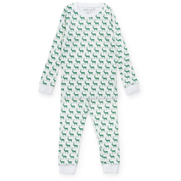 Grayson Pajama Pant Set- Woodland Deer