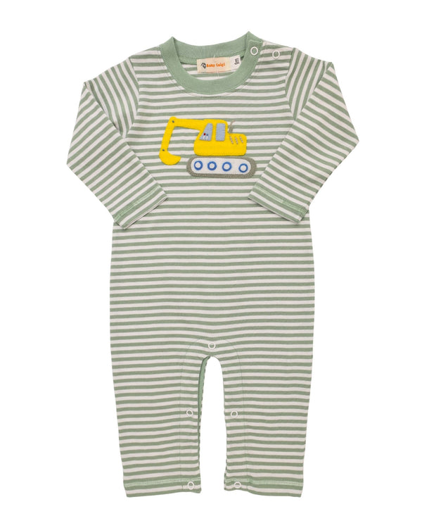Retro Backhoe Romper