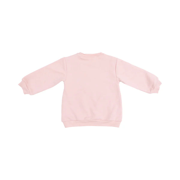 Bows & Ballet Puffy Oversized Sweatshirt- Pink