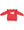 French Terry Ruffle Megaphone Sweatshirt- Red