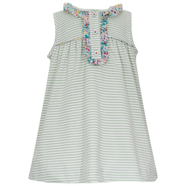 Chloe Knit Dress- Pastel Green/Floral