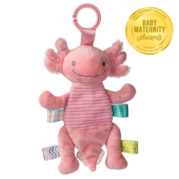 Taggies Lizzy Axolotl Crinkie