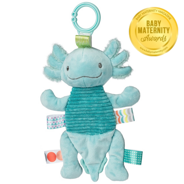 Taggies Fizzy Axolotl Crinkie