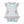 Aqua Stripe W/ Multi Floral Knit Bloomer Set