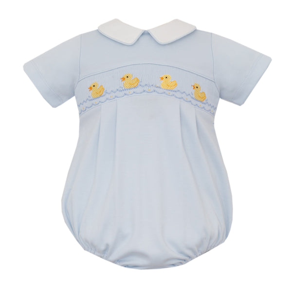 Duckies Knit Bubble- Lt. Blue