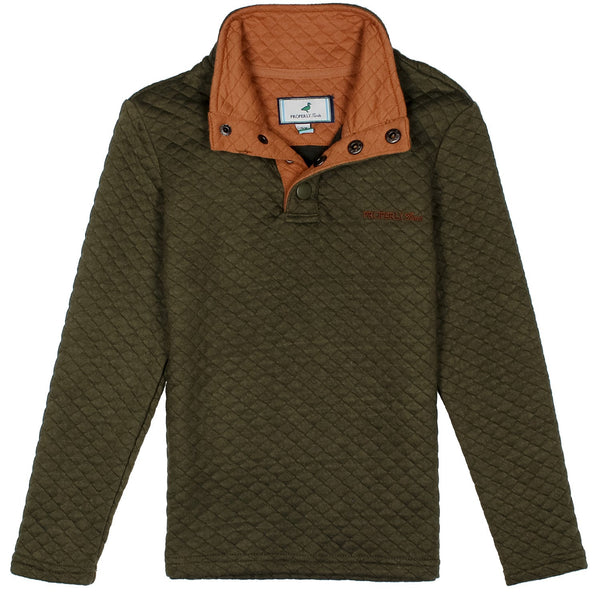 Club Pullover- Olive