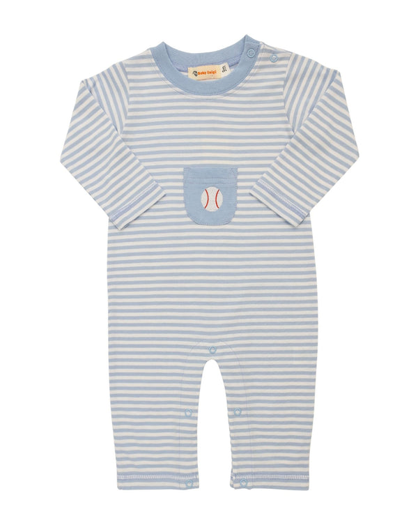 Baseball Pocket Romper