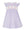 Ballet Slippers Ruffle Knit Dress- Lilac Check