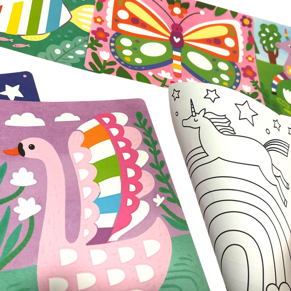 Foil-tastic Foil Art & Coloring Set- Whimsical World
