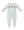 Mallard Duck Knit Footie- Green Stripe