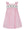 Watermelons Knit Strap Sundress- Pink Check