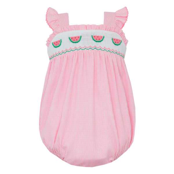 Watermelons Knit Strap Sunbubble- Pink Check