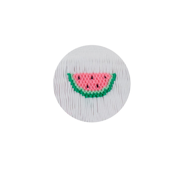 Watermelons Knit Strap Sunbubble- Pink Check