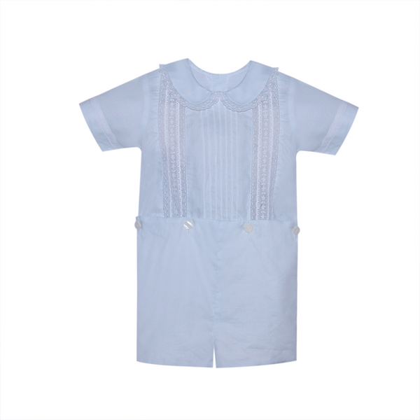 Shelby Button On Suit- Blue