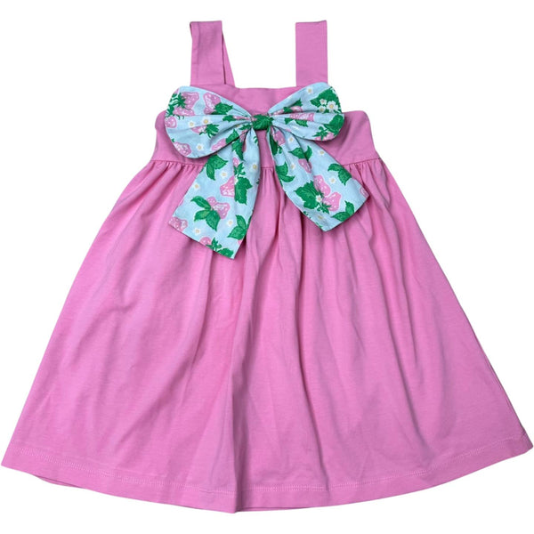 Strawberry Picking Bow Dress