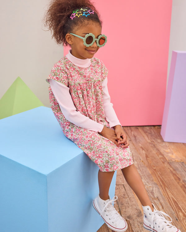 Charlotte Dress- Recoleta Floral Rose