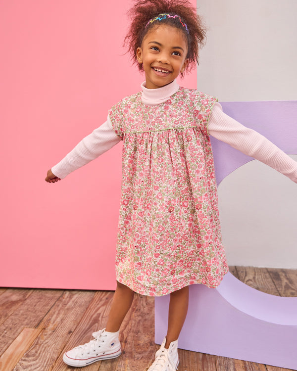 Charlotte Dress- Recoleta Floral Rose