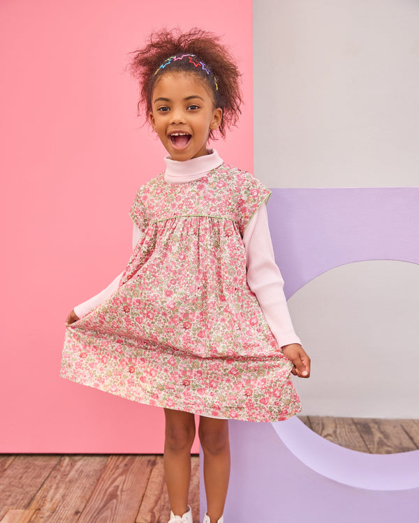 Charlotte Dress- Recoleta Floral Rose
