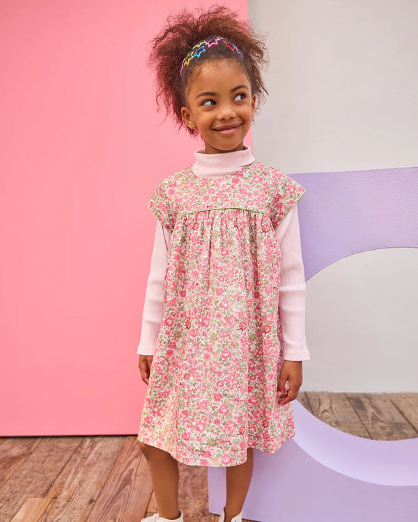 Charlotte Dress- Recoleta Floral Rose