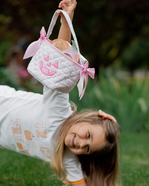 Pink Petite Pumpkin Tote