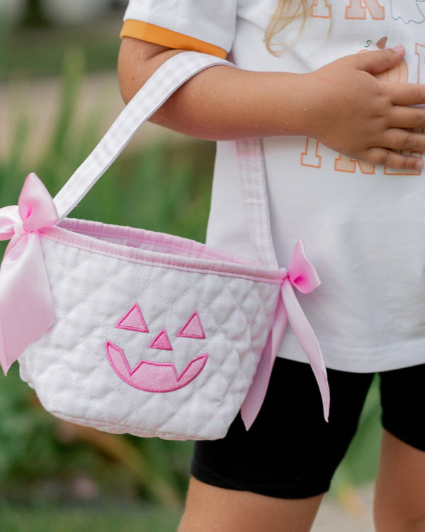Pink Petite Pumpkin Tote