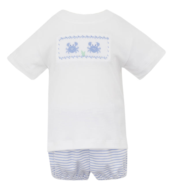 Crabs Knit Bloomer/Short Set