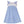 Sailboats Knit Strap Sundress- Periwinkle Blue Stripe
