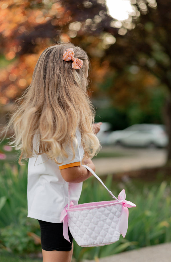 Pink Petite Pumpkin Tote