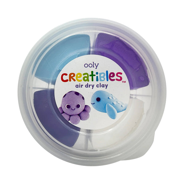 Air Dry Clay BFFs Kit - Ocean Pals (Set of 4 Color)