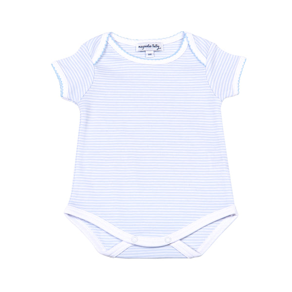 Mini Stripes Bodysuit - Blue